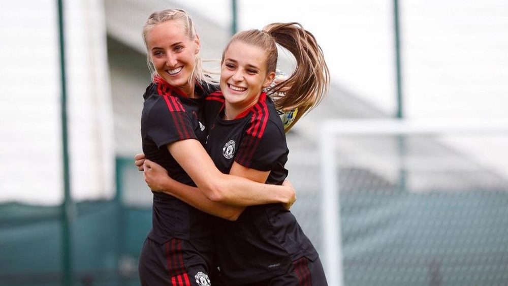 Millie Turner and Ella Toone